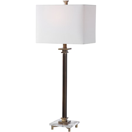 Phillips Brass Table Lamp