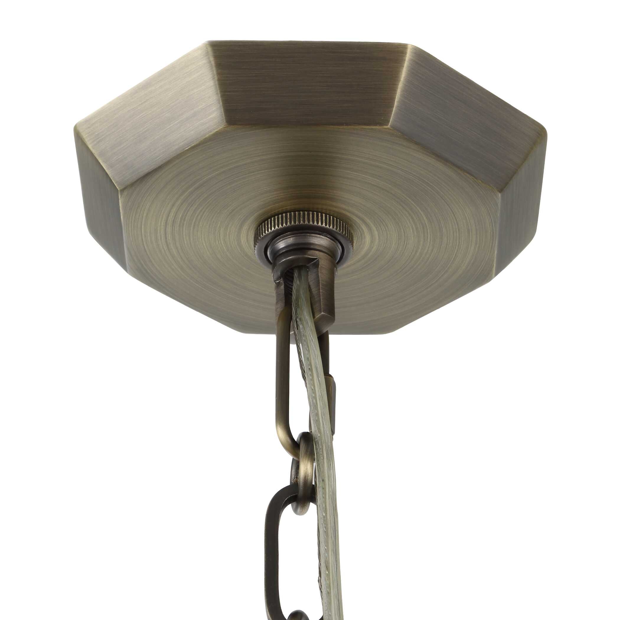 Uttermost Granada Granada 1 Light Hexagon Pendant
