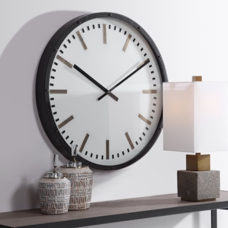 Fleming Large Wall Clock