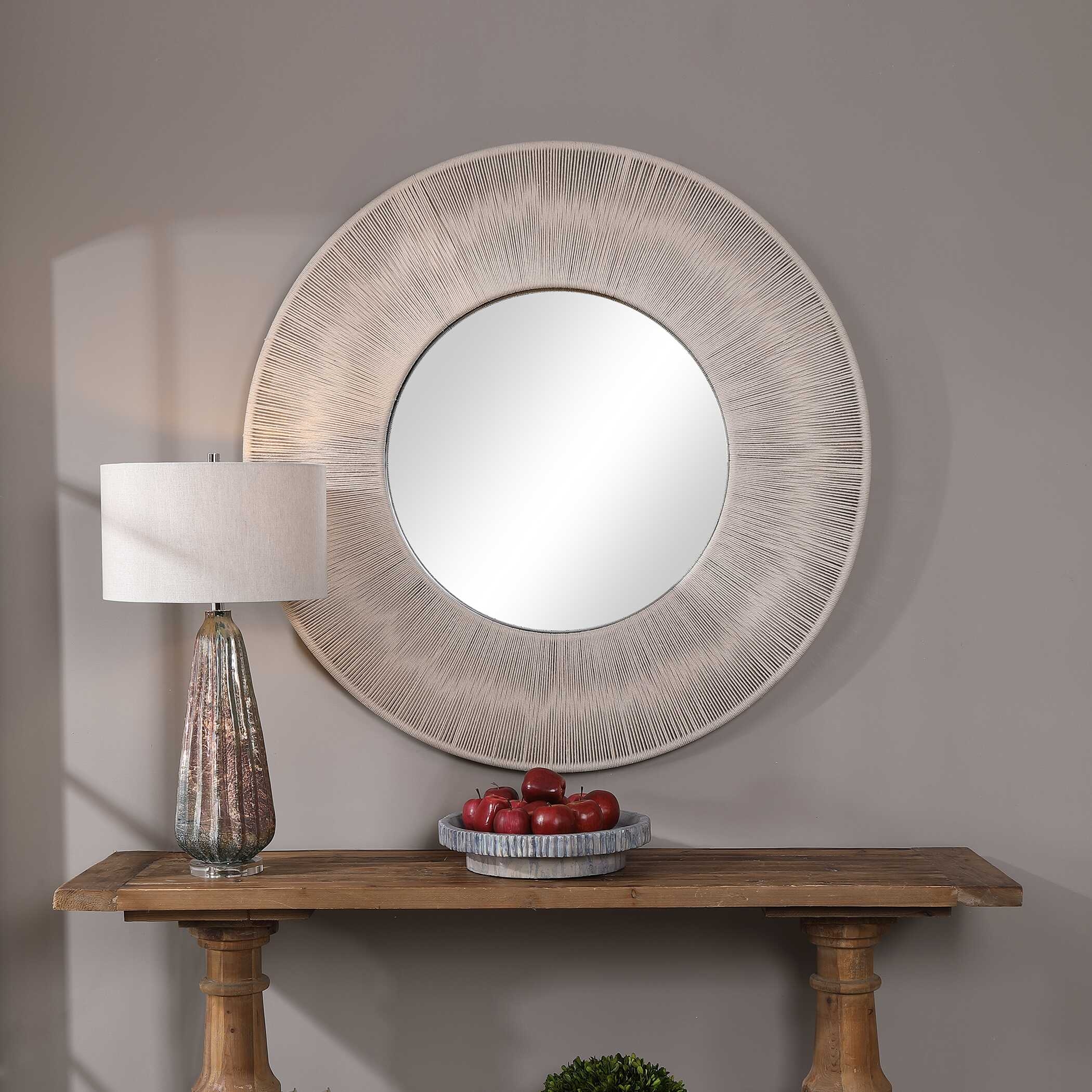 Uttermost Sailor's Knot Sailor's Knot Round Mirror
