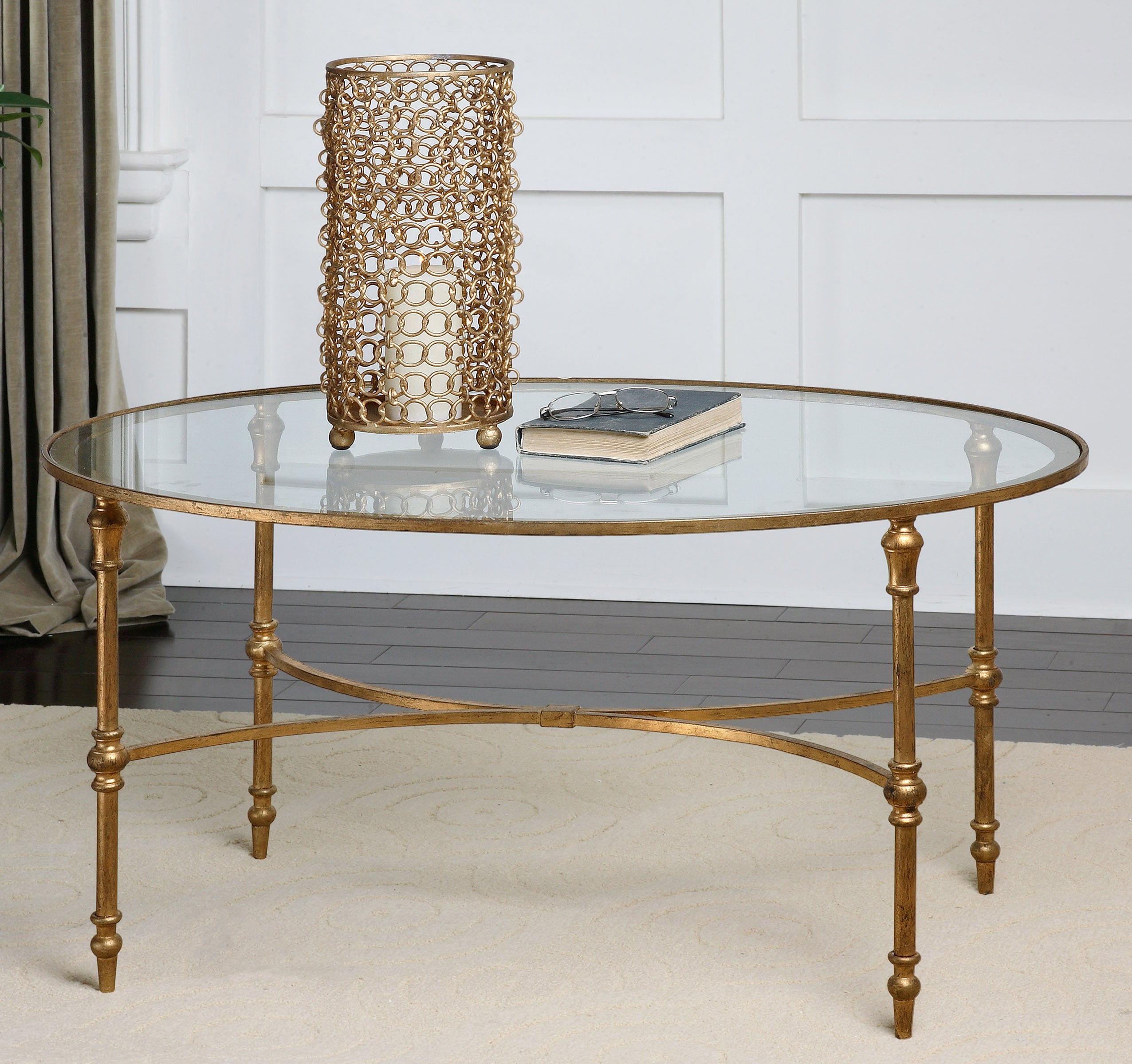Uttermost Accent Furniture - Occasional Tables Vitya Glass Coffee Table