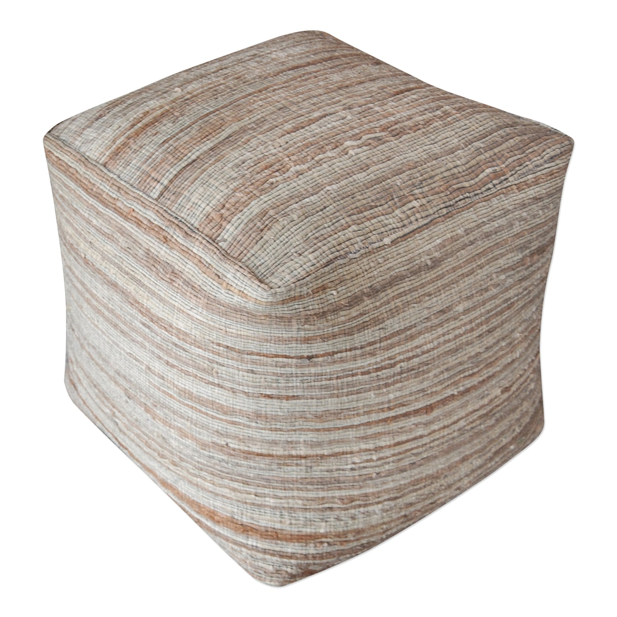 Uttermost Accent Furniture - Ottomans Shiro Beige Pouf