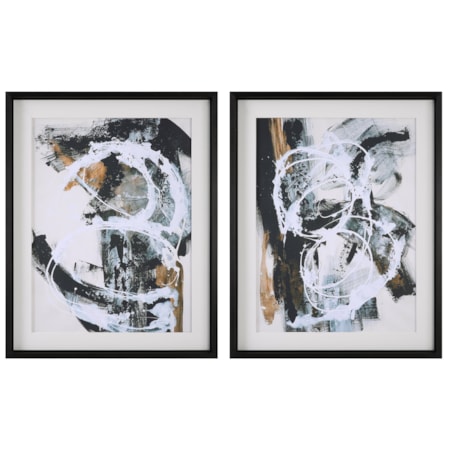 Abstract Prints- Set of 2