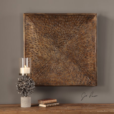 Blaise Antiqued Bronze Wall Art