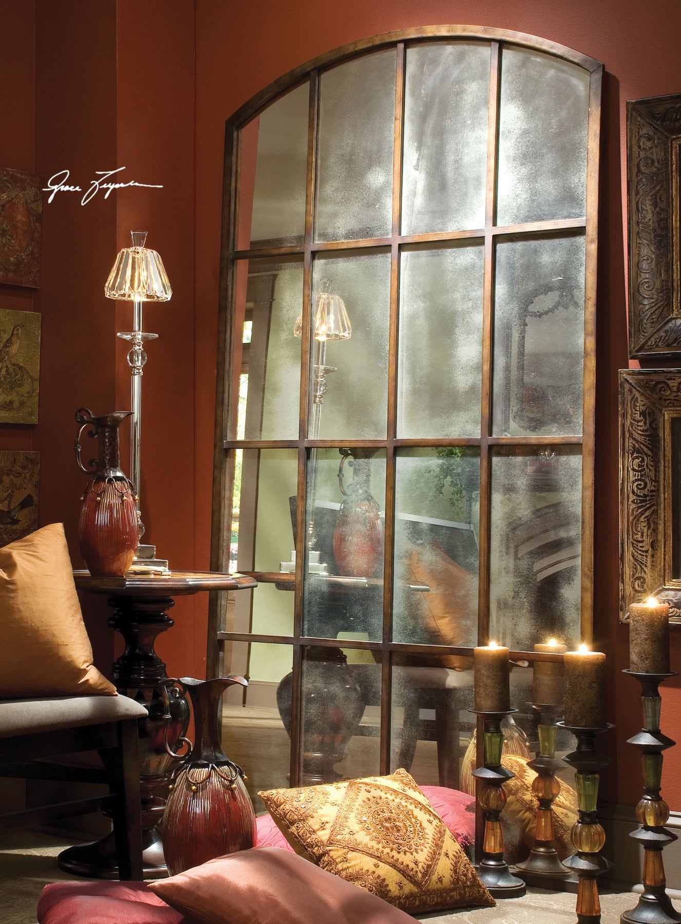 Uttermost Arched Mirrors Amiel Large Arch