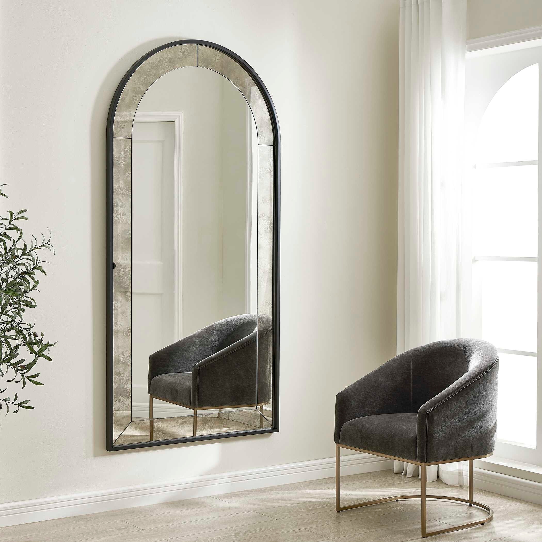 Uttermost Marlowe Marlowe Antique Arch Mirror