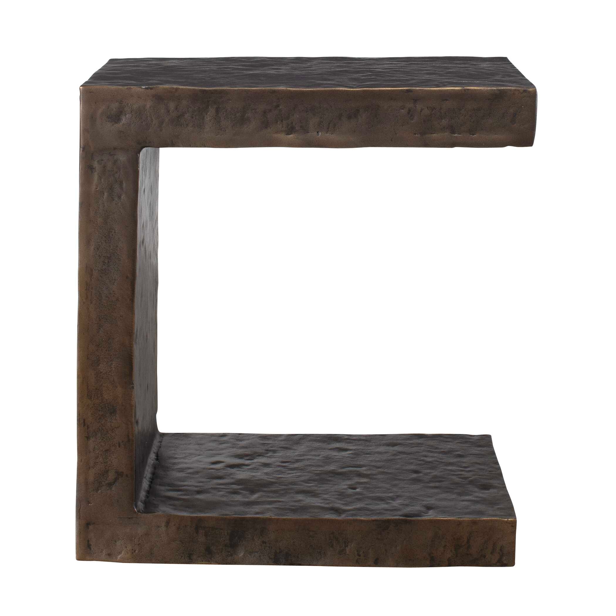 Uttermost Obra Obra Bronze Outdoor Side Table