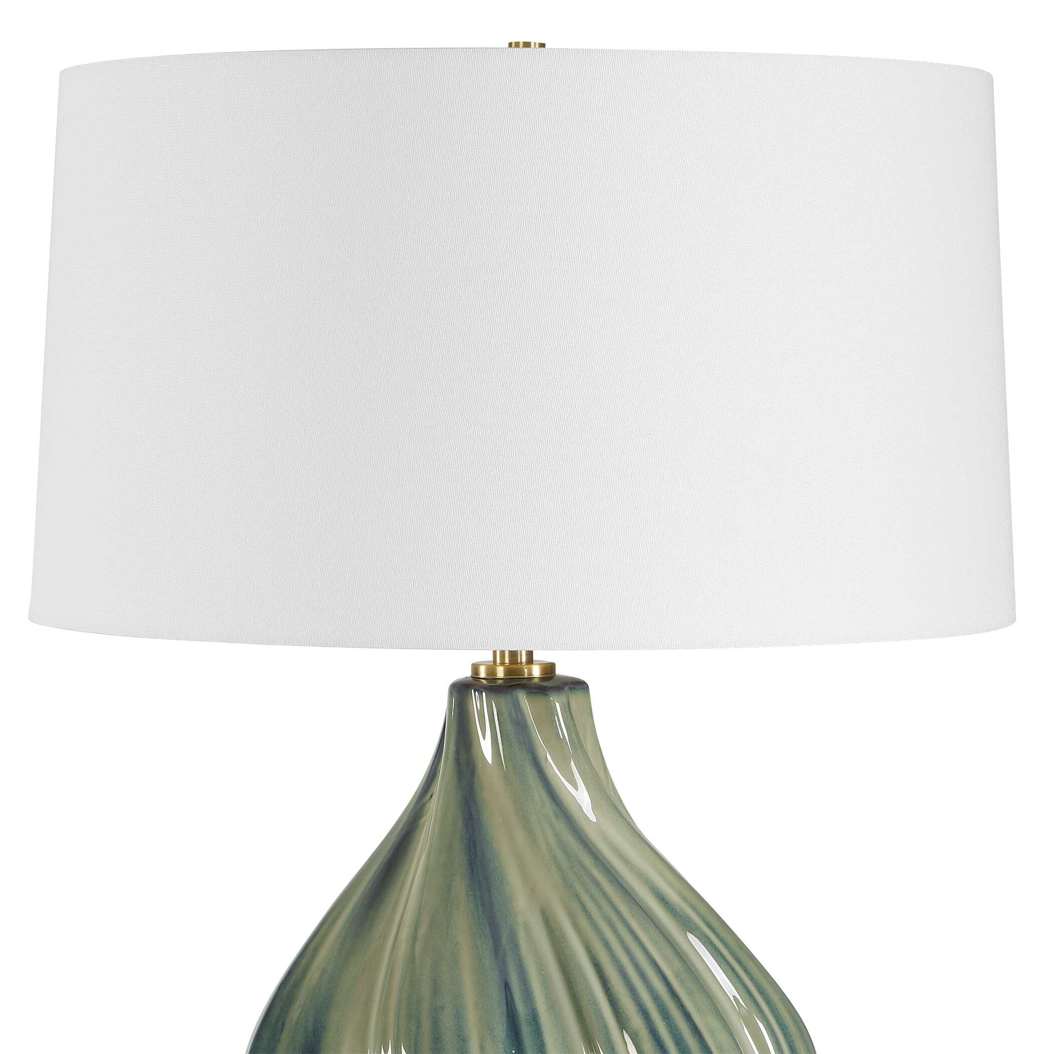 Uttermost Tausha Tausha Green Table Lamp