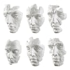 Uttermost Self-Portrait Self-Portrait White Mask Wall Decor Set/6