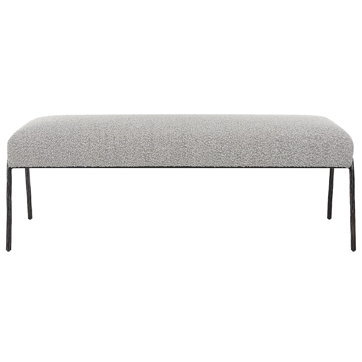 Uttermost Jacobsen Jacobsen Modern Gray Bench