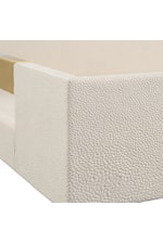 Uttermost Wessex White Faux Shagreen Tray with Acrylic And Brass Handles
