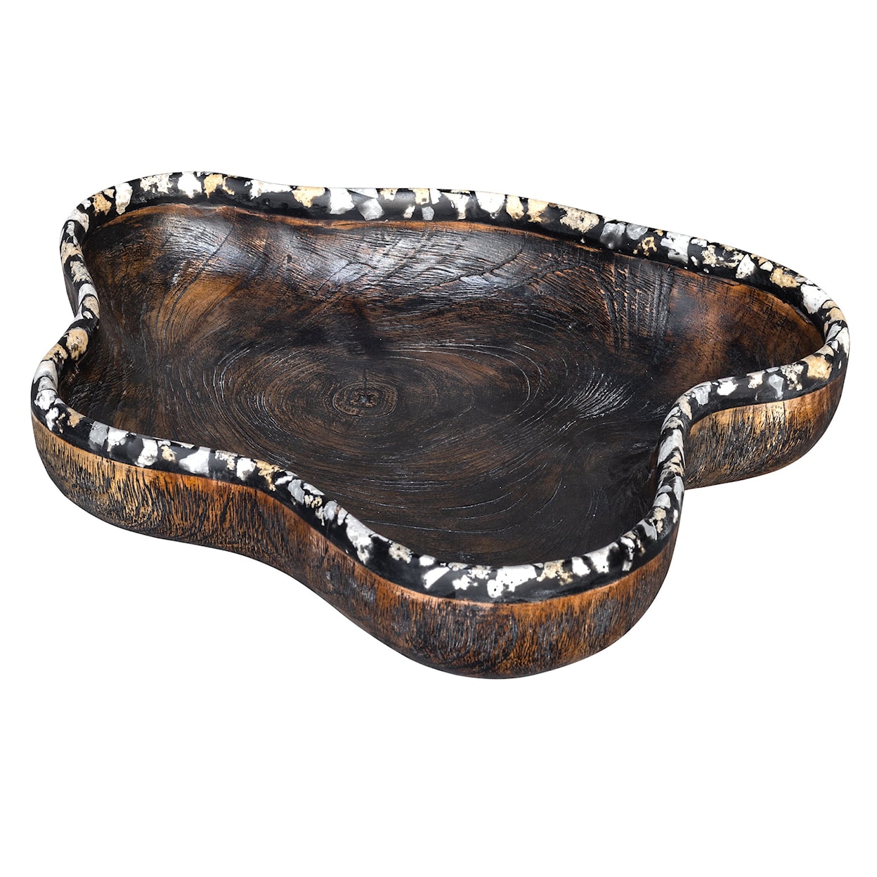 Uttermost Accessories Chikasha Wooden Bowl - Large