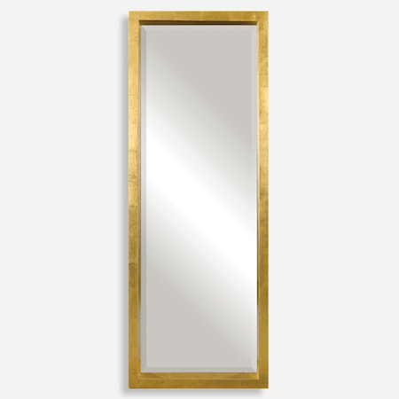 Edmonton Gold Leaner Mirror