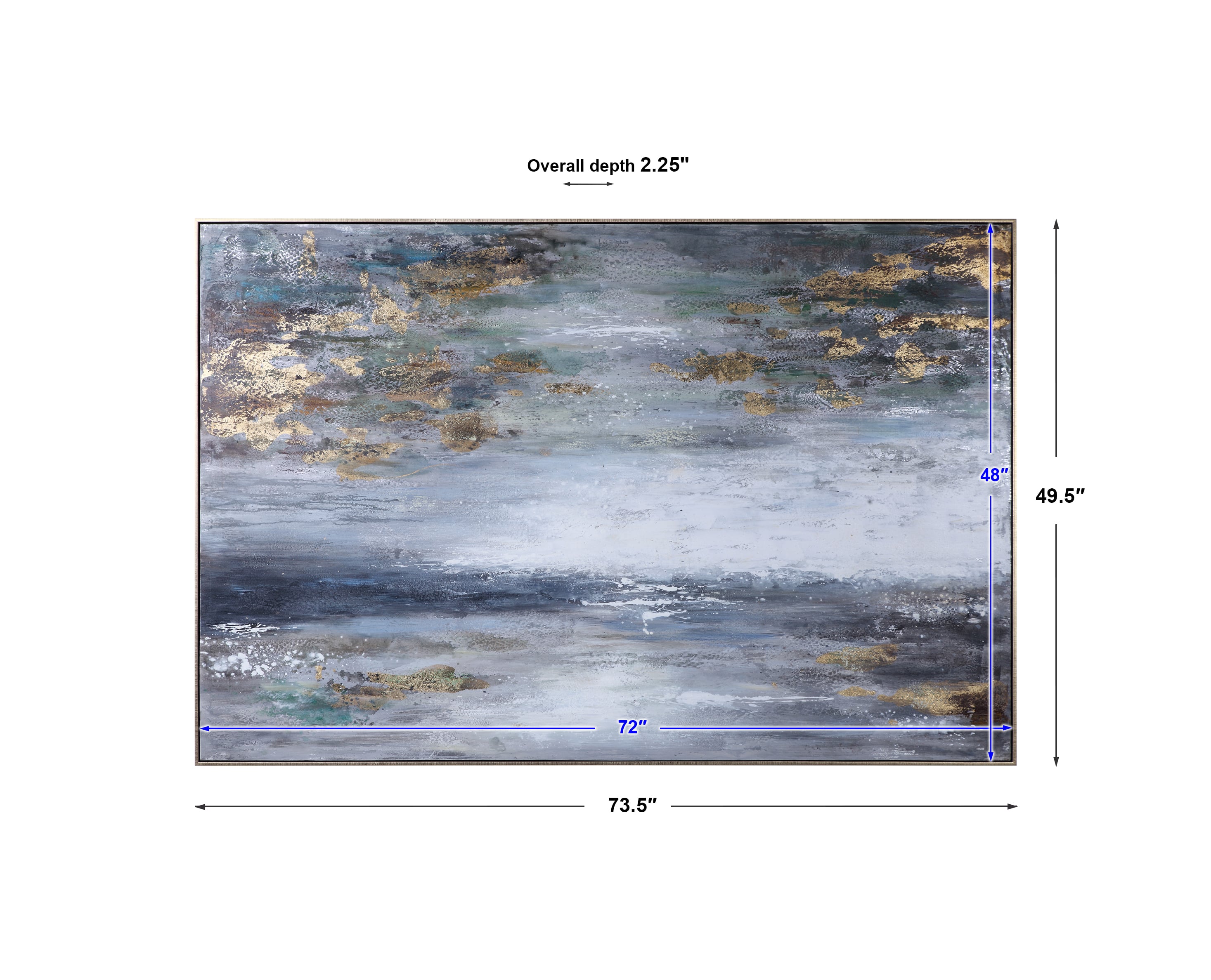 Uttermost Art Dawn To Dusk Hand Painted Art