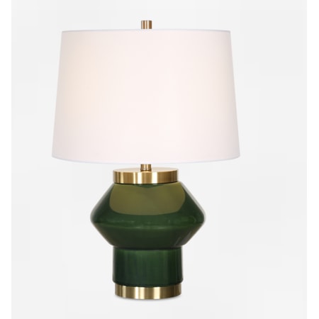 Tayson Jade Green Table Lamp