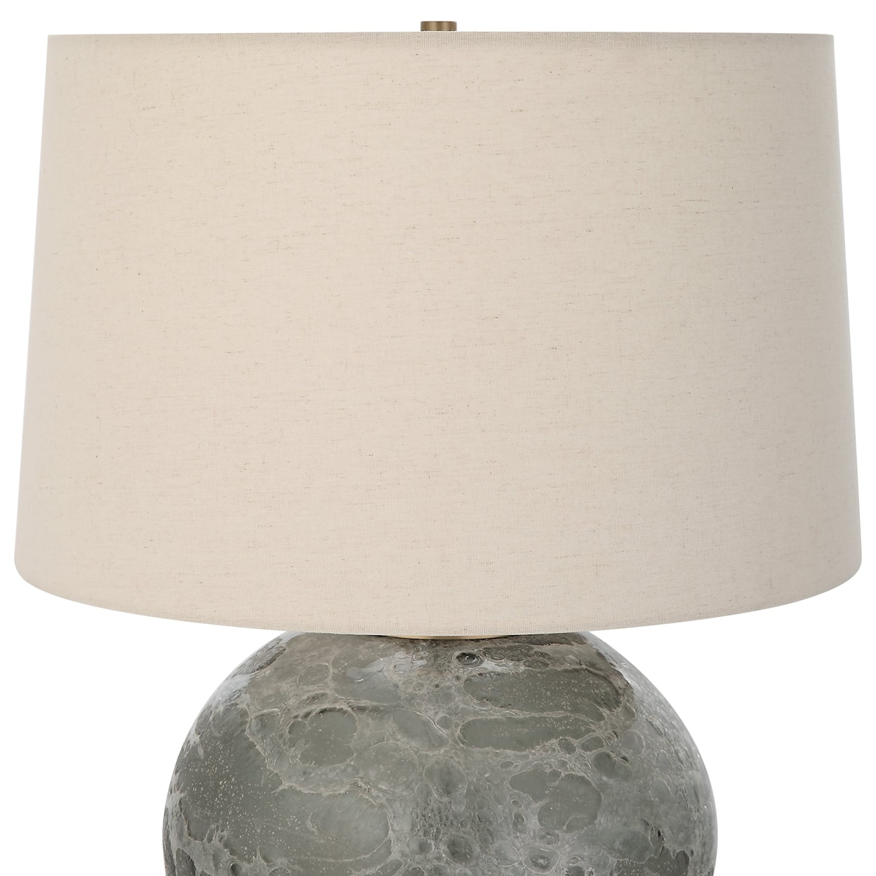 Uttermost Lunia Lunia Gray Glass Table Lamp