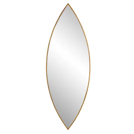 Contemporary Gold Wall Mirror