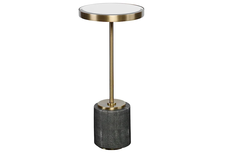 Accent Furniture - Occasional Tables Laurier Mirrored Accent Table by Uttermost at Corner Furniture