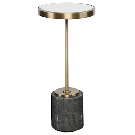 Laurier Mirrored Accent Table