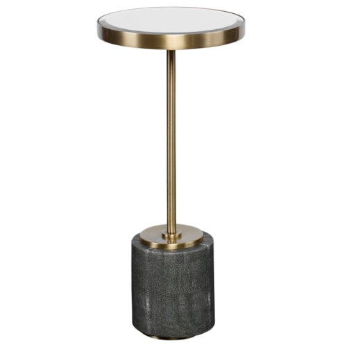 Laurier Mirrored Accent Table