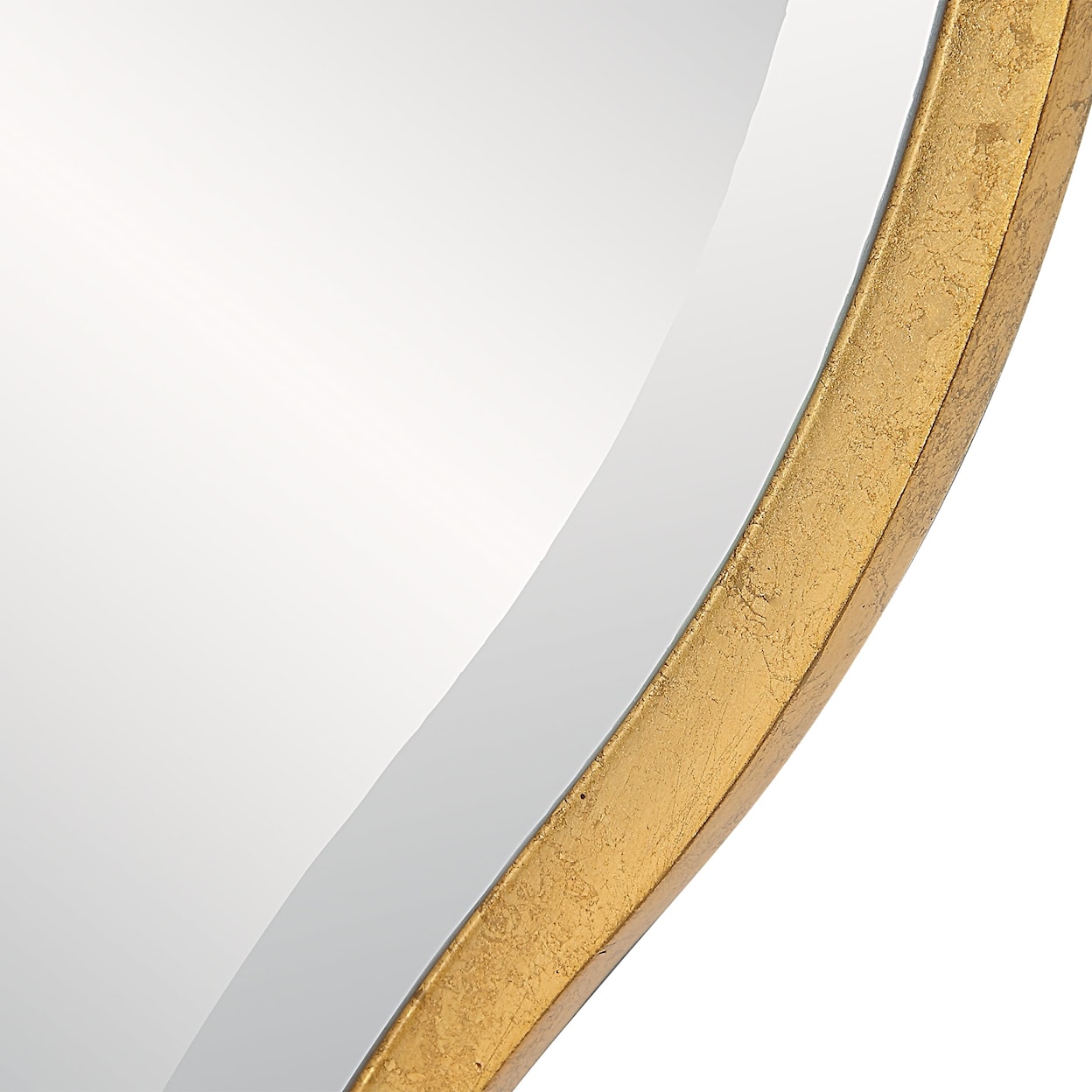 Uttermost Aneta Aneta Large Gold Round Mirror