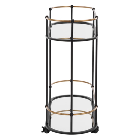 Andre Iron Bar Cart