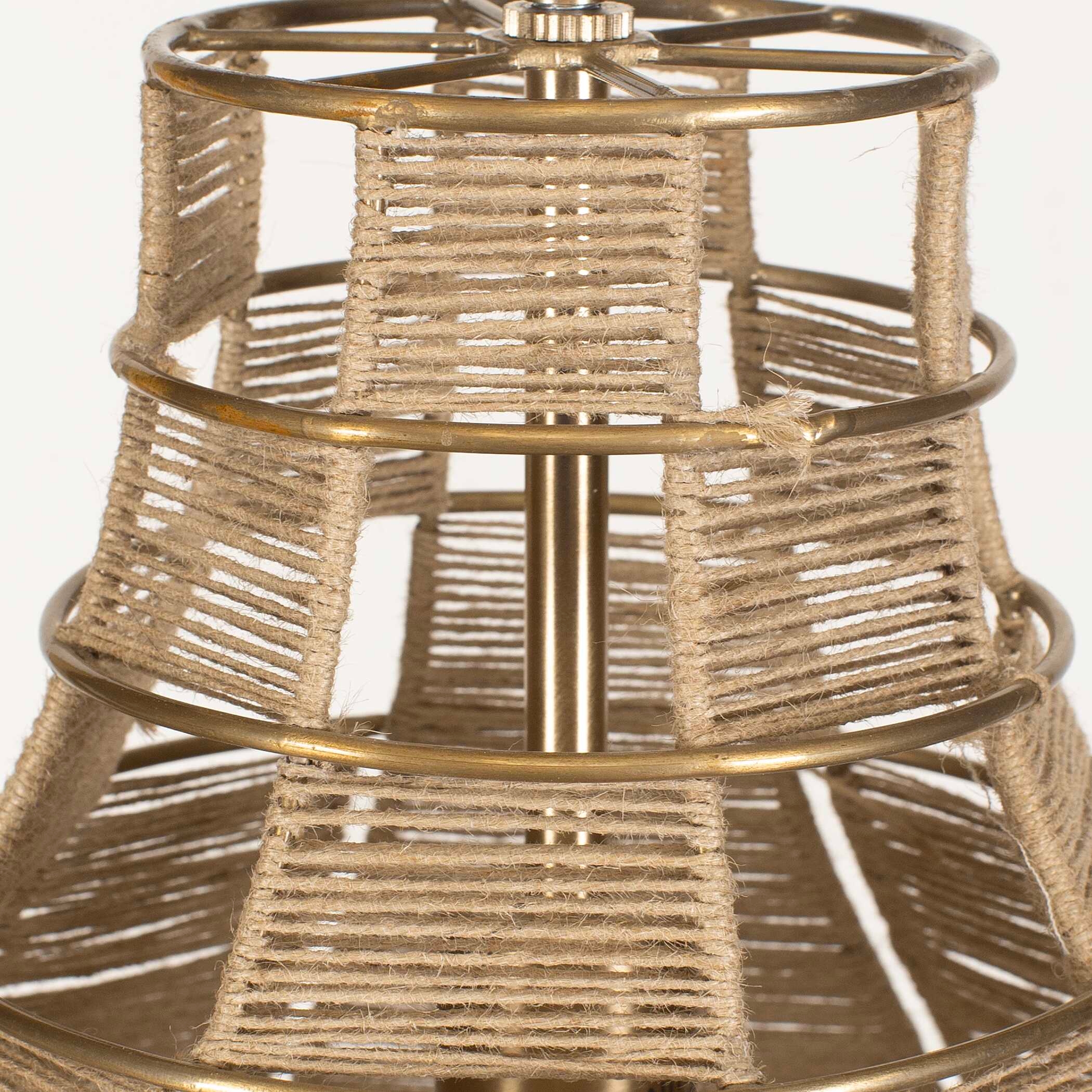 Uttermost Hestia Hestia 1 Light Natural Rope Pendant