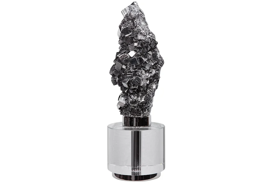 Accessories - Statues and Figurines Pyrite Sculpture by Uttermost at Town and Country Furniture 
