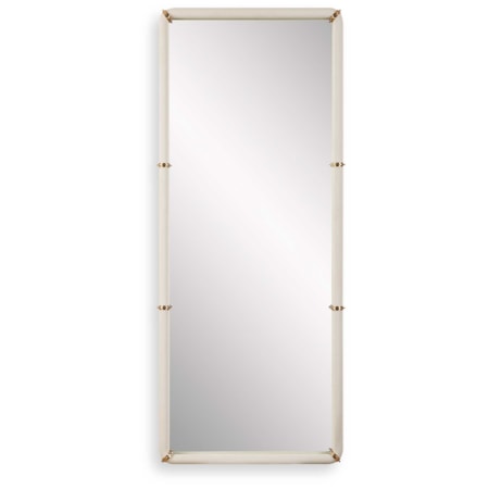 Cyprus White Dressing Mirror