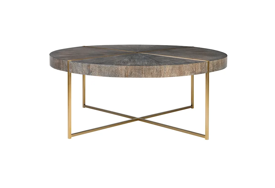Accent Furniture - Occasional Tables Taja Round Coffee Table by Uttermost at Del Sol Furniture