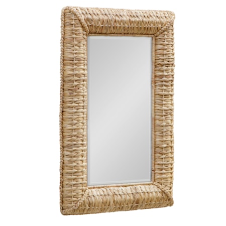 Twisted Seagrass Rectangle Mirror