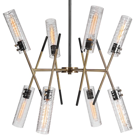 Telesto 8 Light Linear Pendant