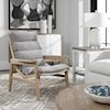 Uttermost Accent Furniture - Accent Chairs Isola Oak Accent Chair