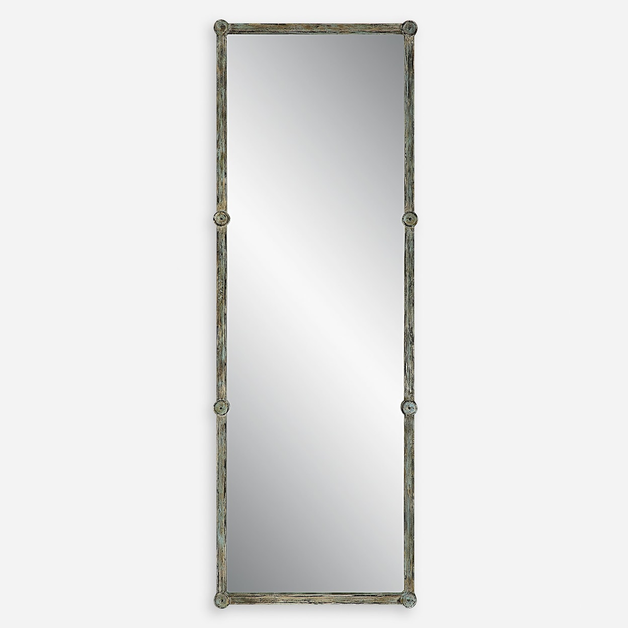 Uttermost Gattola Gattola Gray Wash Dressing Mirror