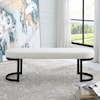 Uttermost Infinity Infinity Black Bench