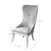 Uttermost Accent Furniture - Accent Chairs Selam Aged Wing Chair