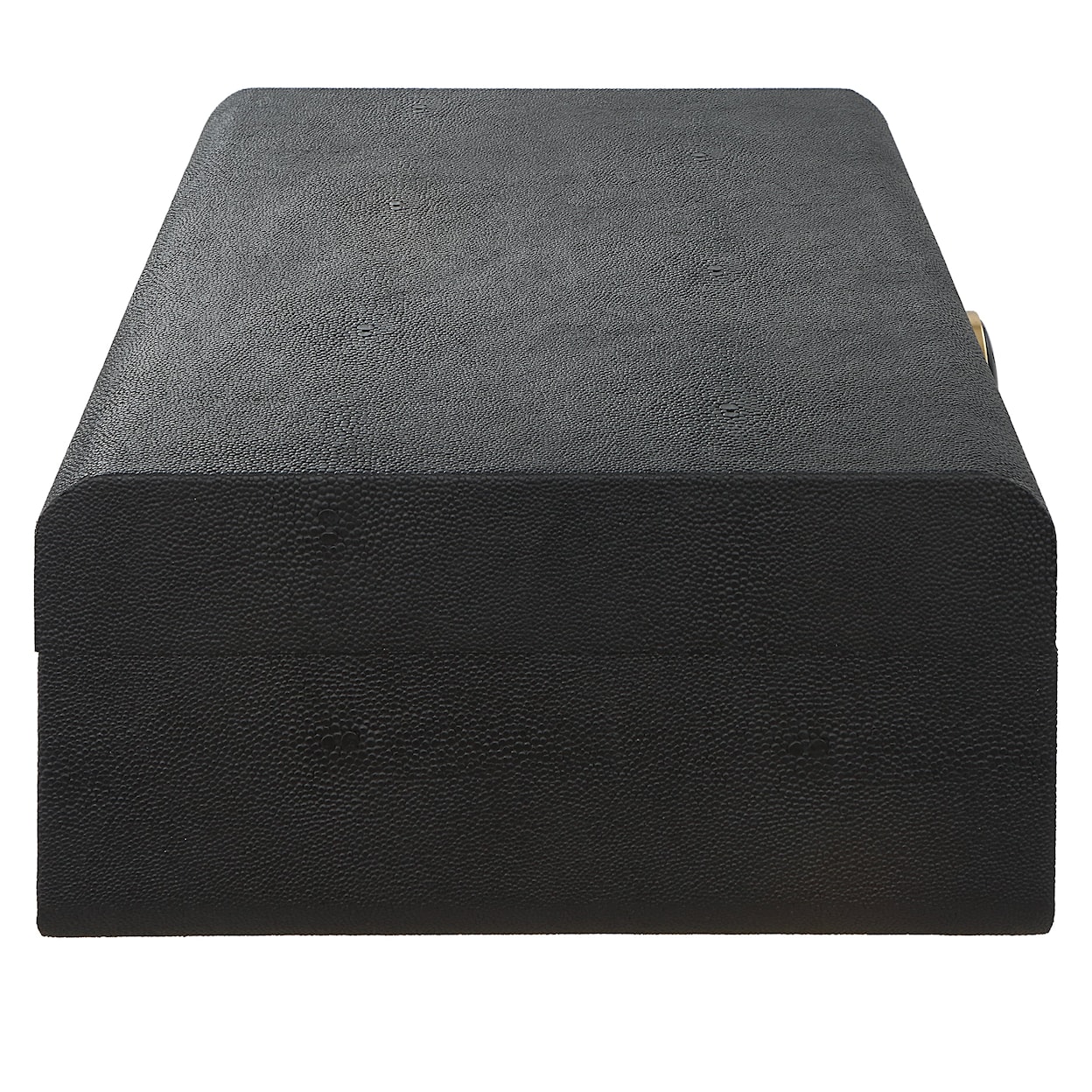 Uttermost Lalique Lalique Black Shagreen Box