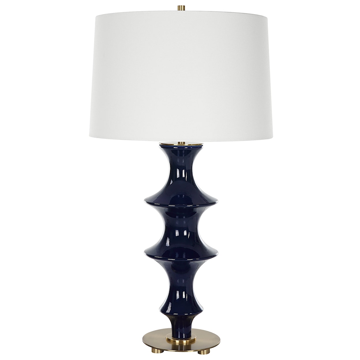 Uttermost Coil Sculpted Table Lamp