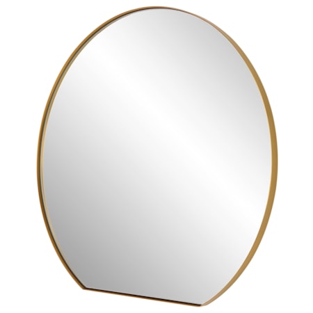 Cabell Small Brass Mirror