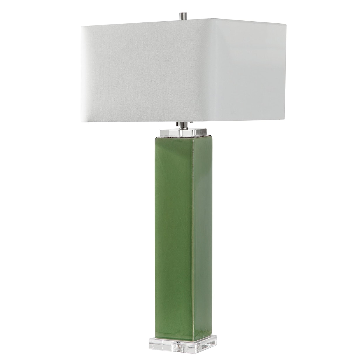 Uttermost Table Lamps Aneeza Tropical Green Table Lamp