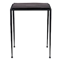 Wavelet Iron Side Table