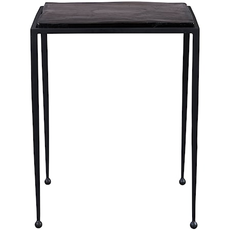 Wavelet Iron Side Table