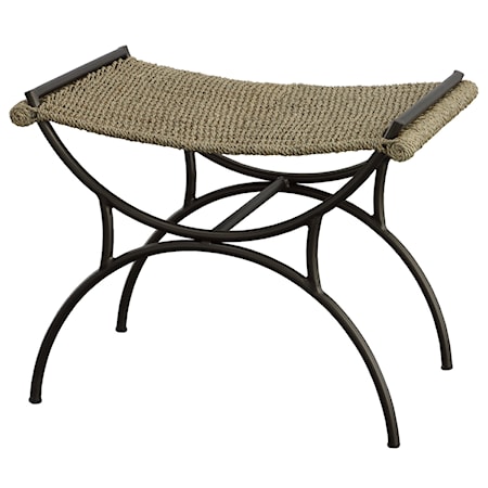 Playa Seagrass Small Bench