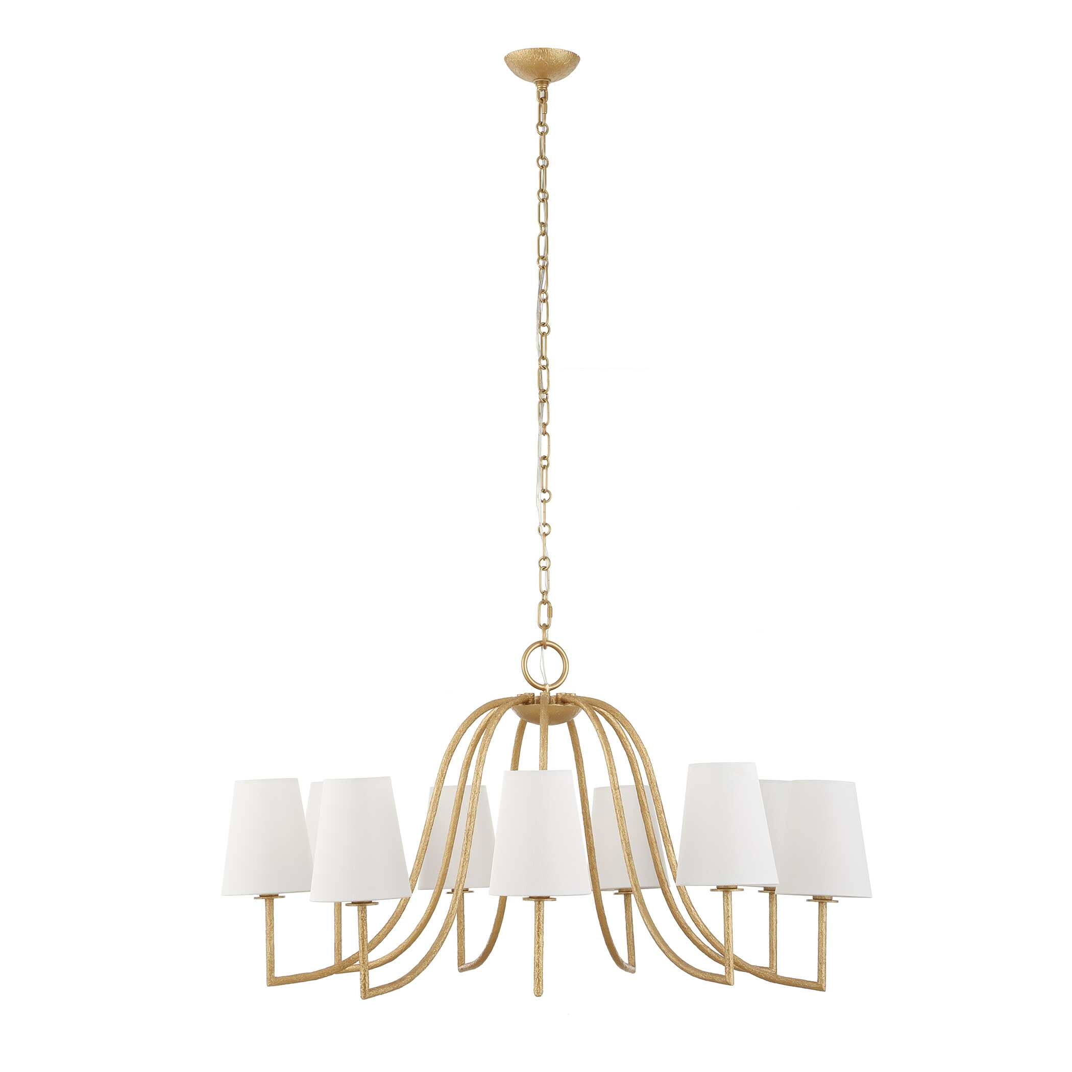 Uttermost Seville Seville 9 Light Gold Chandelier