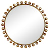 Uttermost Mirrors - Round Cyra Gold Round Mirror