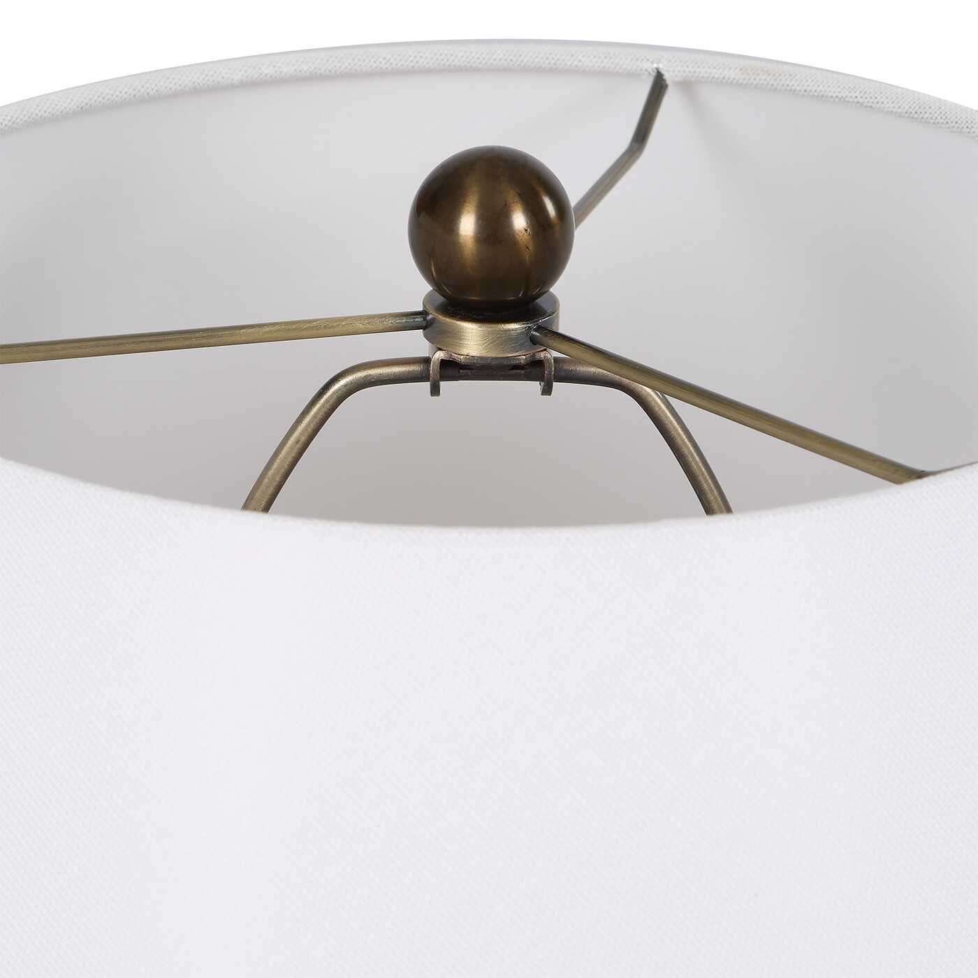 Uttermost Irena Irena White Sphere Table Lamp