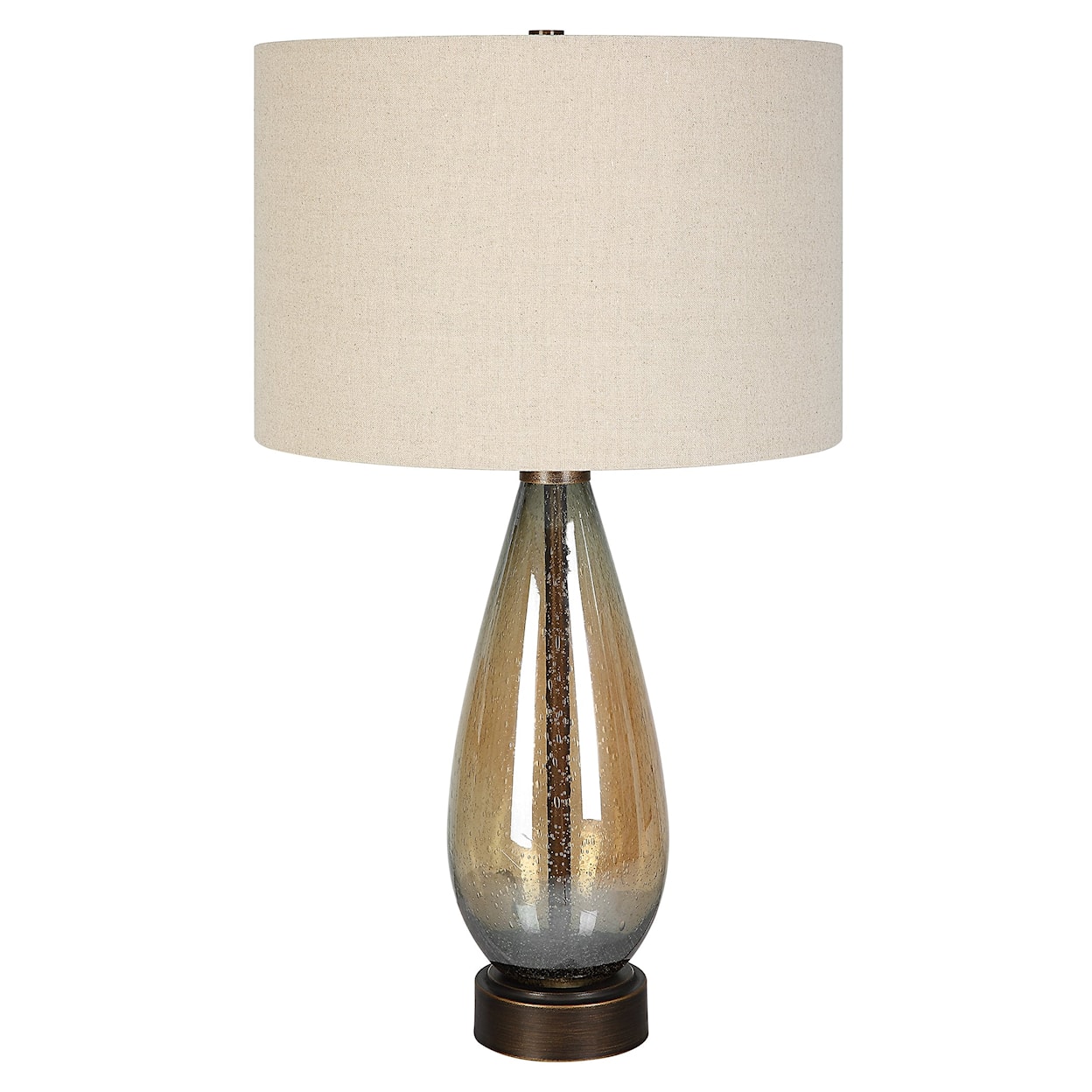 Uttermost Baltic Baltic Teardrop Glass Table Lamp