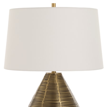 Knowles Brass Table Lamp