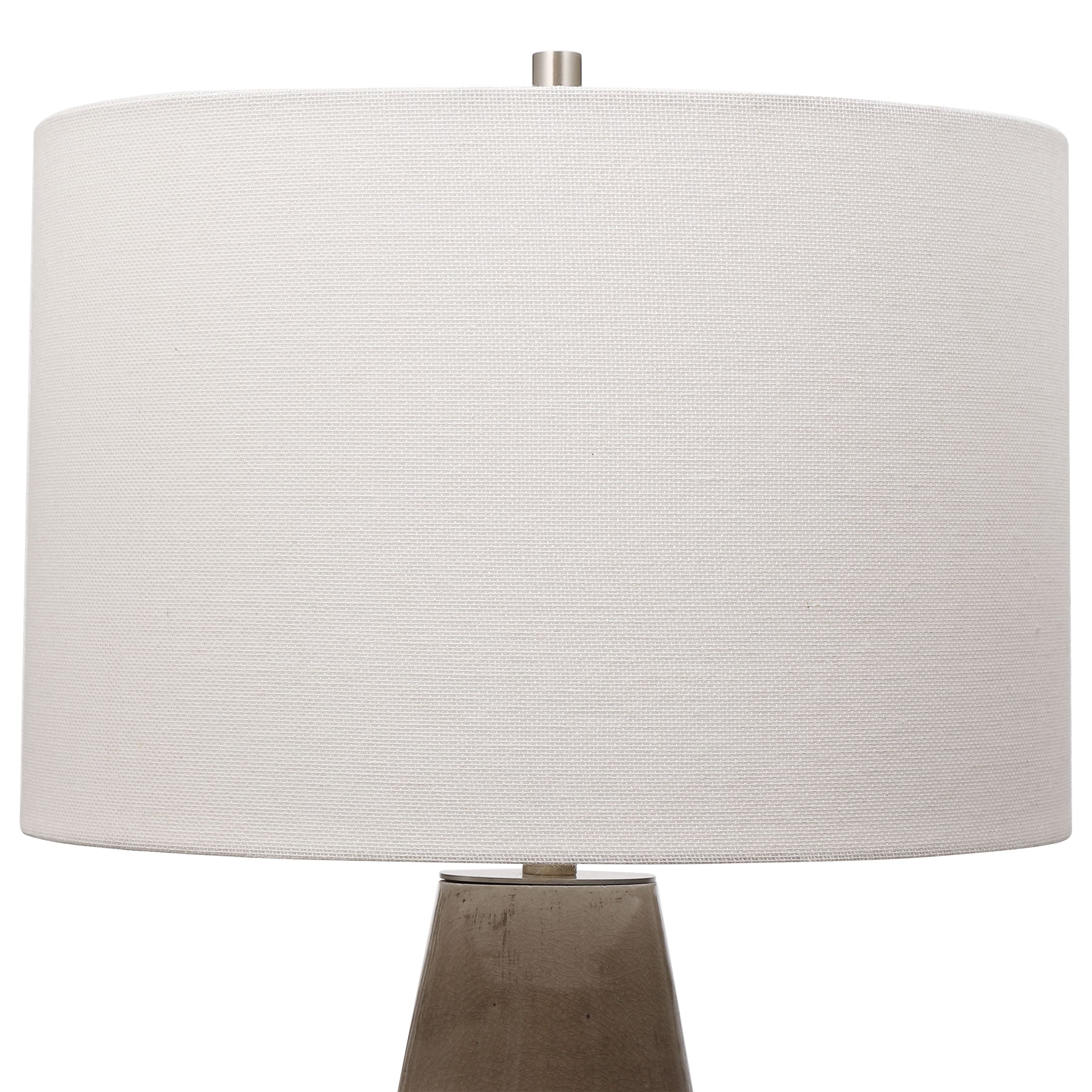 Taupe-Gray Table Lamp