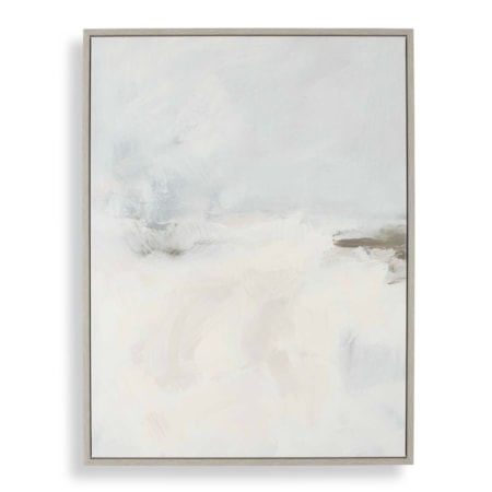Simple Serenity Framed Abstract Art